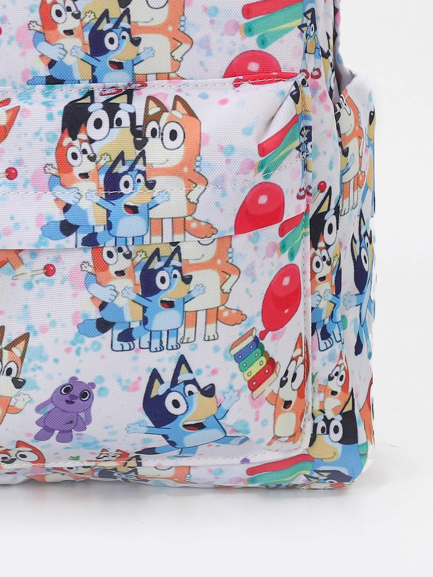 Back To School Cartoon Dogs Print Balloon Backpack For Kids