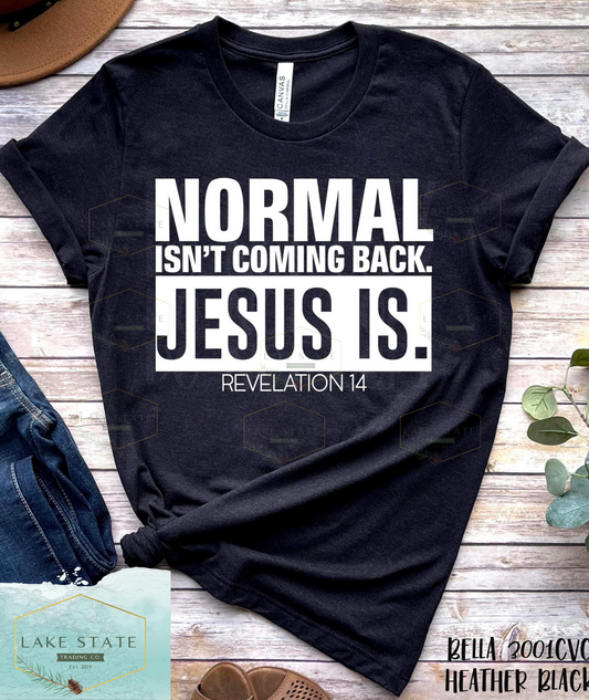 Normal Isn’t Coming Back, Jesus Is