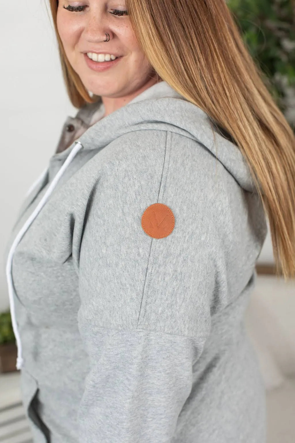 Button Snap Hoodie