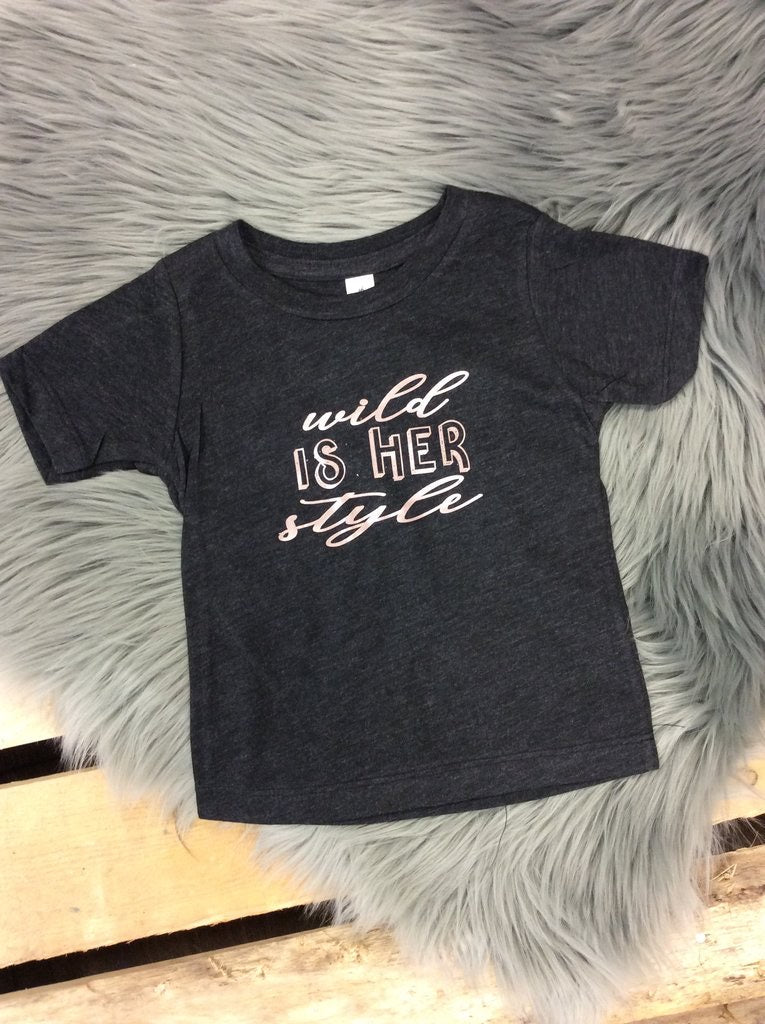 “Wild is her Style” Tee