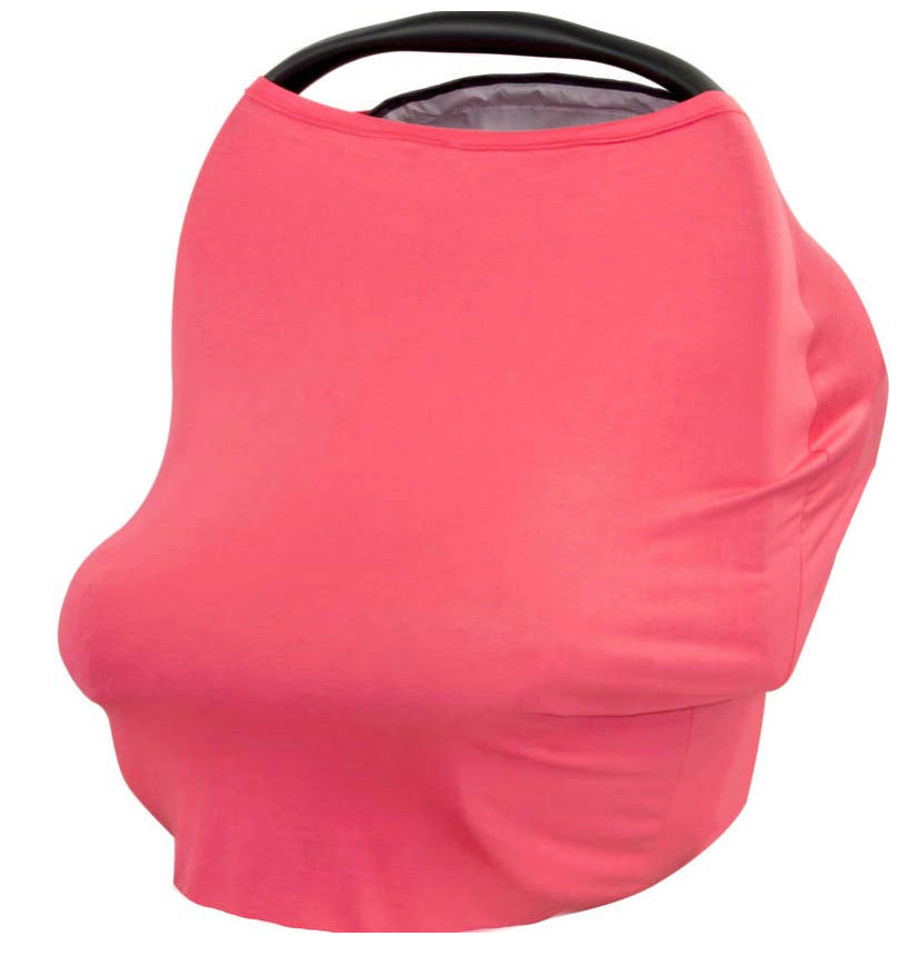 Coral all-in-one car seat cover