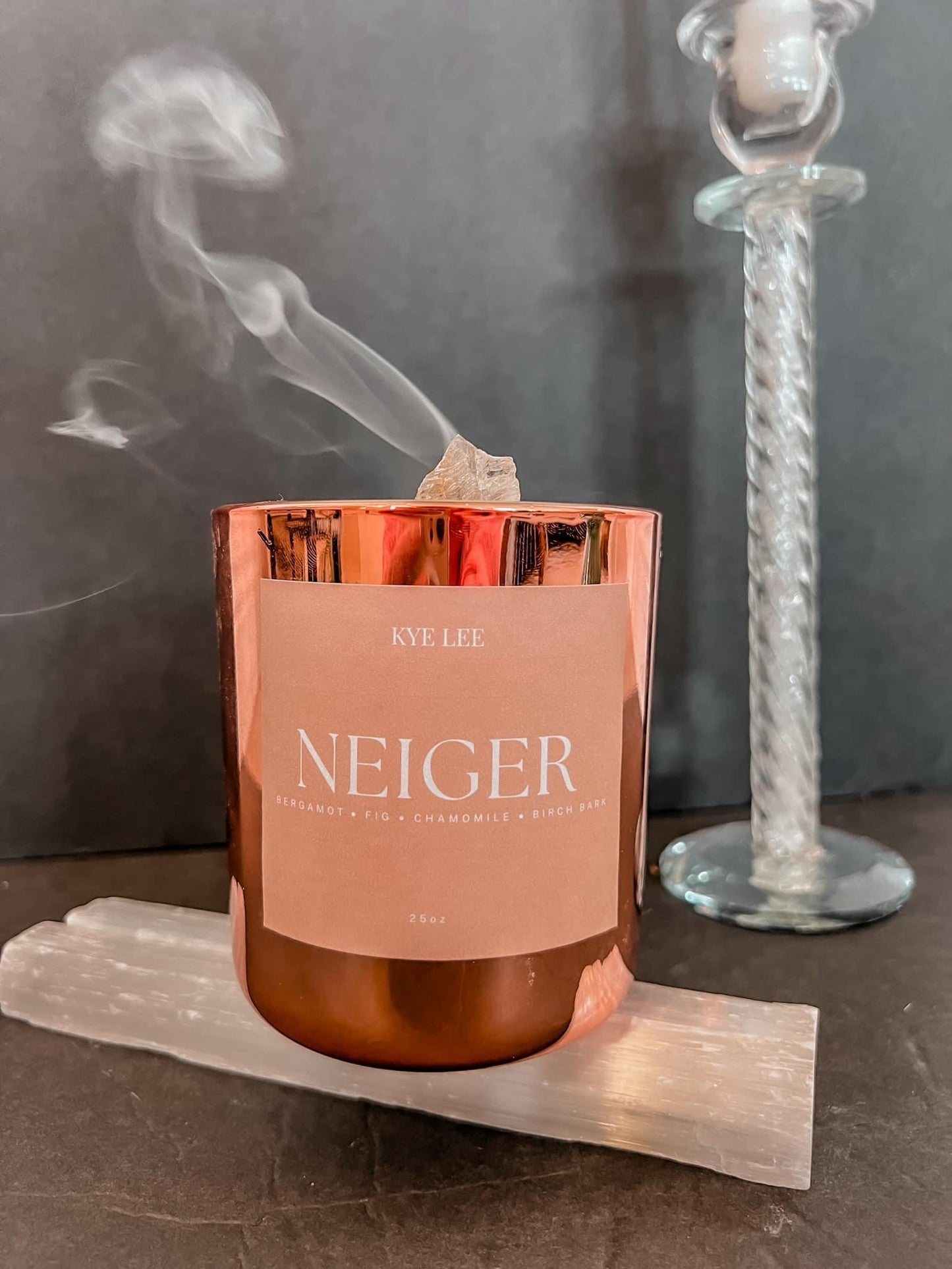 Neiger “Snow” Candle