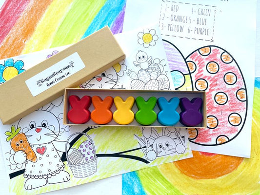 Bunny Crayons Gift Box